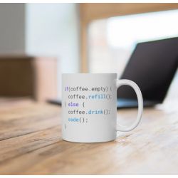 Чашка If coffee empty