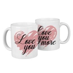 Парные чашки Love You &amp Love You More