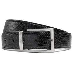 Ремень мужской кожаный Semi Line Black/Brown (P8232-0 M)