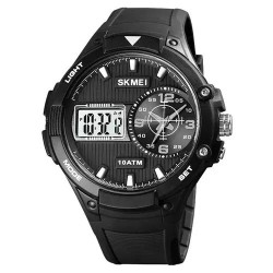 Часы наручные мужские SKMEI 1761BKWT, оригинальные мужские часы, брендовые мужские часы