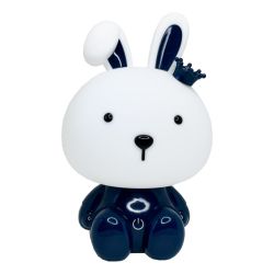 Ночник детский &quotЗайка с короной&quot MGZ-1405(Blue) сетевой, питание от USB