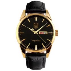 Часы наручные мужские SKMEI 3709/9073GDBK-B, Красивые мужские часы наручные кварцевые