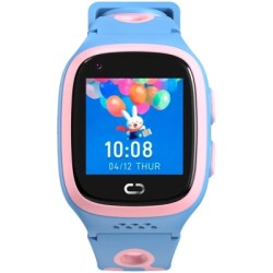 Смарт-часы Canyon ZEFIR KW-49 E-SIM 4G GPS Pink-Blue Дитячий смарт-годинник (CNE-KW49PB)