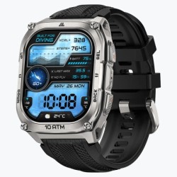 Смарт-часы KOSPET TANK M4 SILVER (6978602500072)