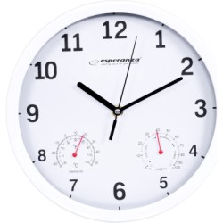 Настенные часы Esperanza Wall Clock Lyon 25см White (EHC016W)