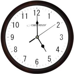 Настенные часы Esperanza Wall Clock Los Angeles 30 см White (EHC015W)