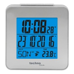 Часы настольные Technoline WT268 Silver (DAS301305)