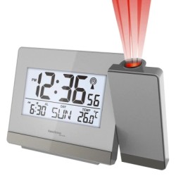 Настольные часы Technoline WT538 проекционный Silver/Anthracite (DAS301198)