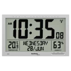 Настенные часы Technoline WS8013 Silver (DAS301790)